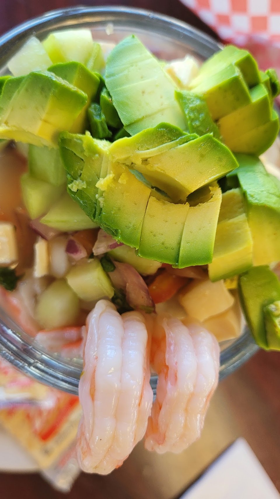 Ceviche De Mango Camaron